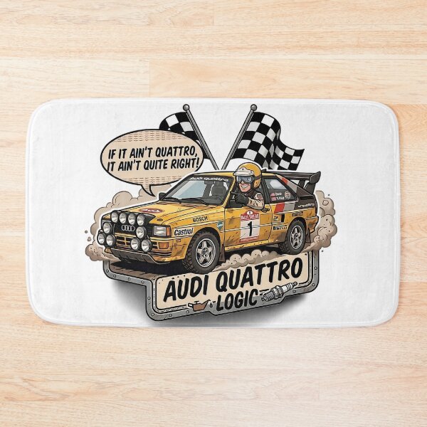 Item preview, If It Ain’t Quattro – Audi Quattro Rally Logic designed and sold by MonodyStore.