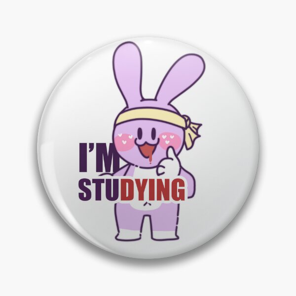 Item preview, I’m studying bunny designed and sold by shatterxla.