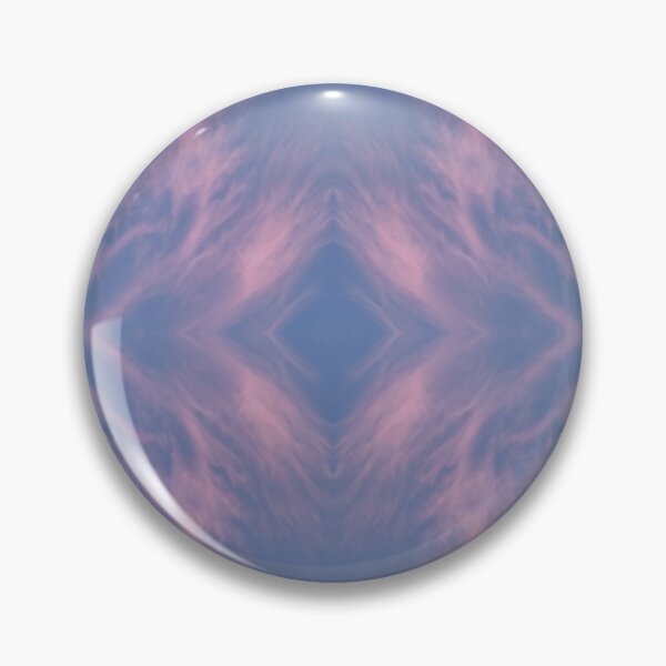 Item preview, Pink clouds in a blue sky, mirror image designed and sold by lyloubeaupere.