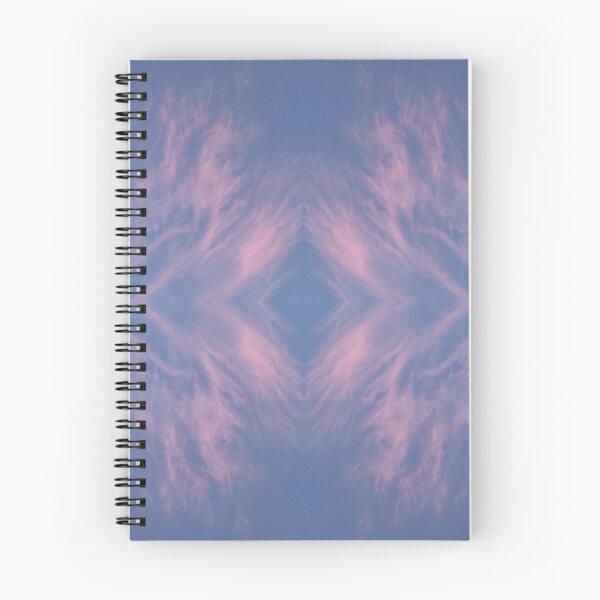 Item preview, Pink clouds in a blue sky, mirror image designed and sold by lyloubeaupere.