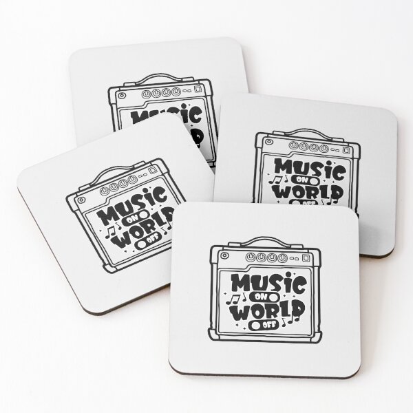 Item preview, Music On, Music Off designed and sold by FanFest.