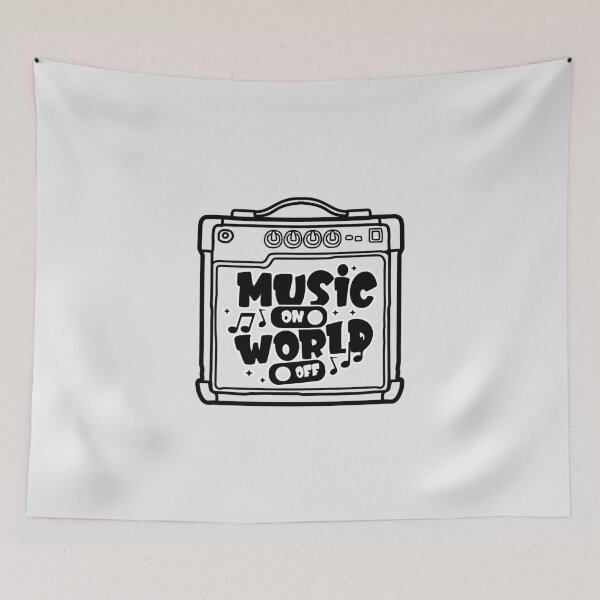 Item preview, Music On, Music Off designed and sold by FanFest.