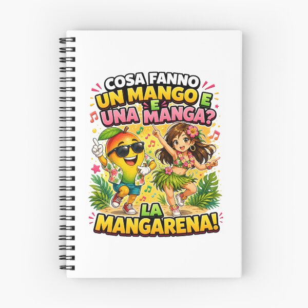 Item preview, La Mangarena – Funny Mango Pun | Tropical Fruit Joke Cartoon designed and sold by RipantinaFantasy .