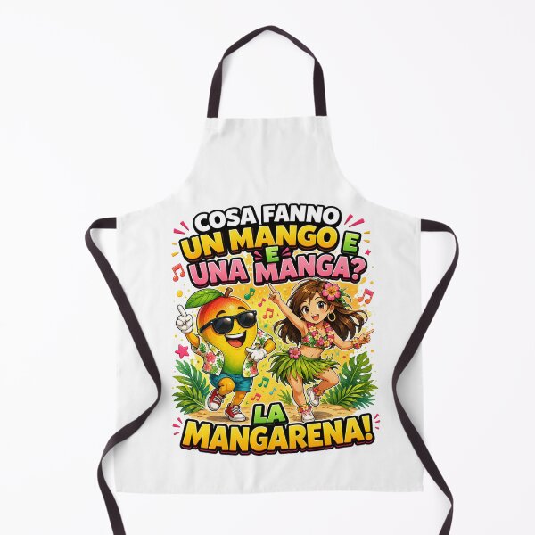 Item preview, La Mangarena – Funny Mango Pun | Tropical Fruit Joke Cartoon designed and sold by RipantinaFantasy .