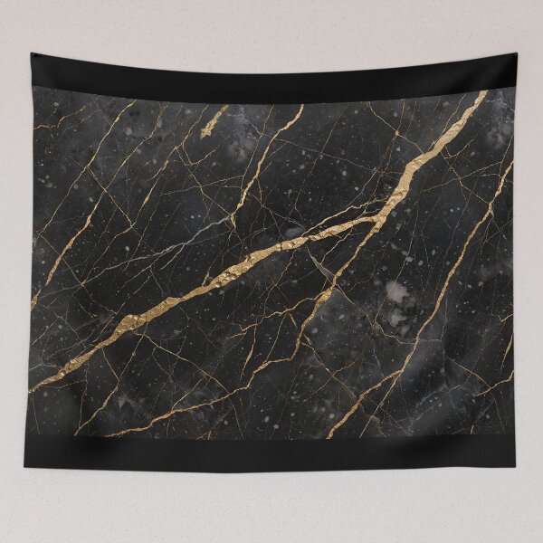 Item preview, Black And Gold Marble Texture designed and sold by DukeNiko.
