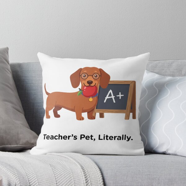 Item preview, Teacher's Pet Literally Funny Dachshund Teacher Gift Design designed and sold by jgoteiner.