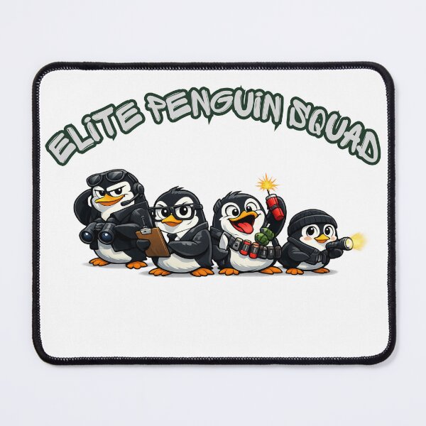 Item preview, Elite Penguin Squad designed and sold by MIAMwits.