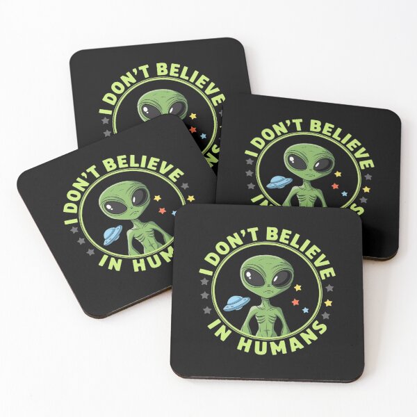 Item preview, ALIEN - I DON'T BELIEVE IN HUMANS designed and sold by 123ks.