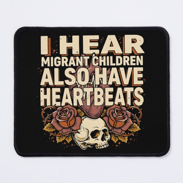 Item preview, I Hear Migrant Children Also Have Heartbeats retro rock designed and sold by Welldoh.