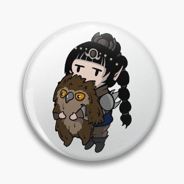 Item preview, Shadowheart Holding a Baby Owlbear Wholesome Baldur's Gate 3 Art designed and sold by GeekMix.
