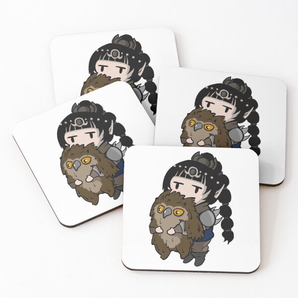 Item preview, Shadowheart Holding a Baby Owlbear Wholesome Baldur's Gate 3 Art designed and sold by GeekMix.