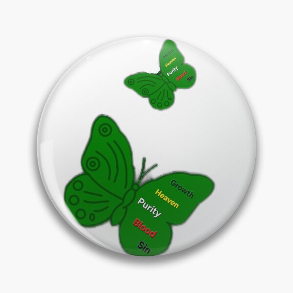 Item preview, wordless butterflies telling salvation through colors designed and sold by gracehopelove.