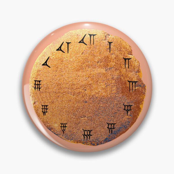 Item preview, Babylonian Tablet (gold horizontal - available in other designs) designed and sold by MarkArtDesignUK.