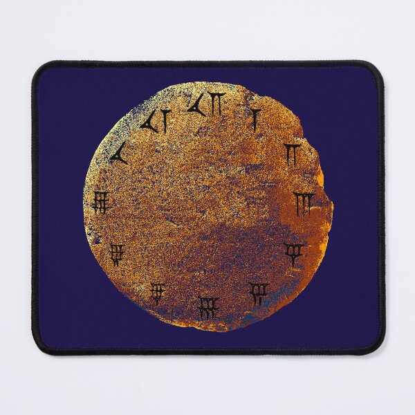 Item preview, Babylonian Tablet (gold horizontal - available in other designs) designed and sold by MarkArtDesignUK.