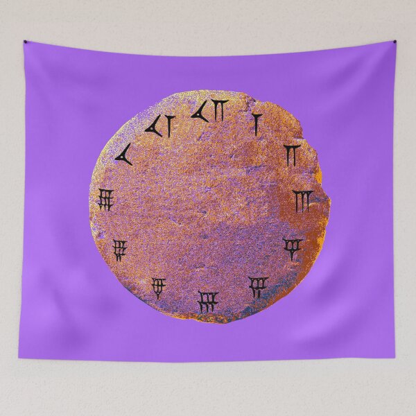 Item preview, Babylonian Tablet (gold horizontal - available in other designs) designed and sold by MarkArtDesignUK.