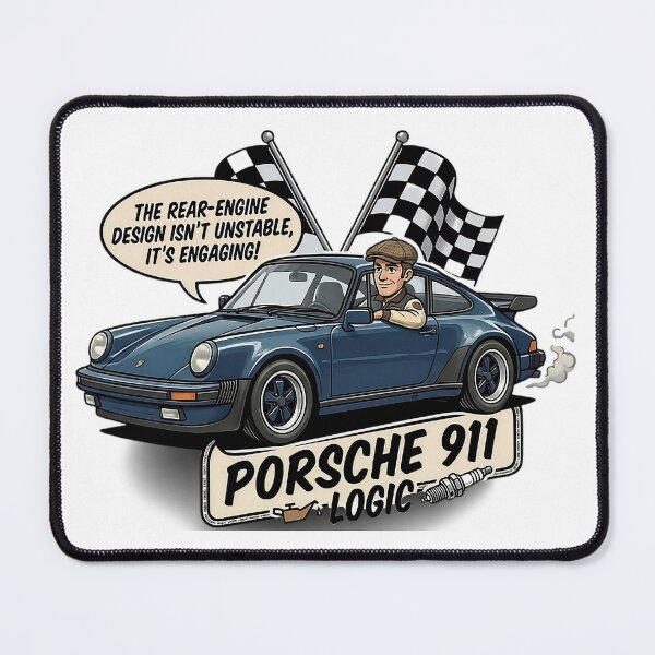 Item preview, Rear-Engine Isn’t Unstable – Porsche 911 Logic designed and sold by MonodyStore.