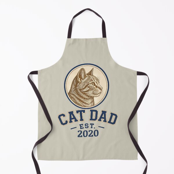 Item preview, Cat Dad Est. 2020 Vintage Varsity T-Shirt, Cat Lover Gift, Retro Collegiate Style Pet Parent Tee, Cat Owner Shirt designed and sold by Dbm Teeverse.