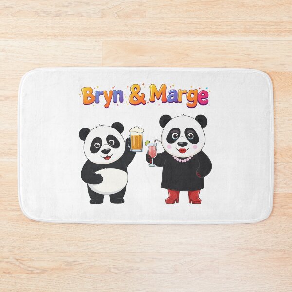 Item preview, Meet Bryn and Marge the Panda Bear couple designed and sold by Asterisk-a.