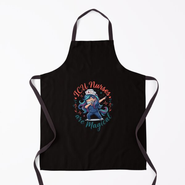 Item preview, ICU Nurses Are Magical - Dabbing Nurse Unicorn Sticker designed and sold by Salwastore.