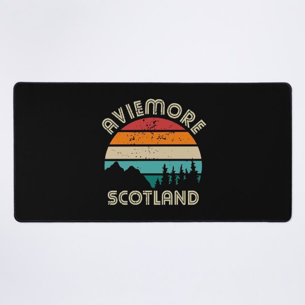 Item preview, Aviemore Scotland Vintage Retro Sunset designed and sold by ForzaDesigns.
