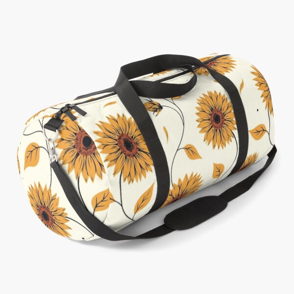 Item preview, Bold Sunflower Botanical Vine Pattern designed and sold by NuvoraNest.