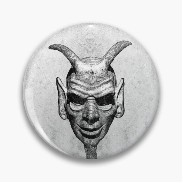 Item preview, Horned Demon Mask With Goat Beard designed and sold by Ghoul Enterprises.