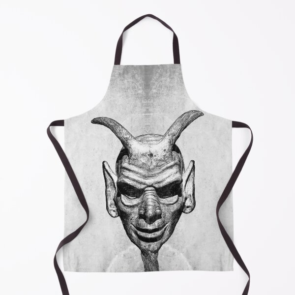 Item preview, Horned Demon Mask With Goat Beard designed and sold by Ghoul Enterprises.