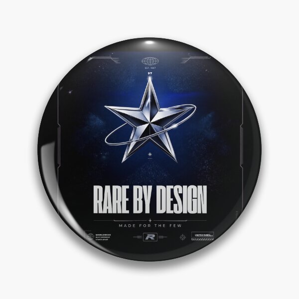 Item preview, Rare By Design Silver Star Streetwear | Premium Urban Fashion Graphic designed and sold by DervoTeck2767.