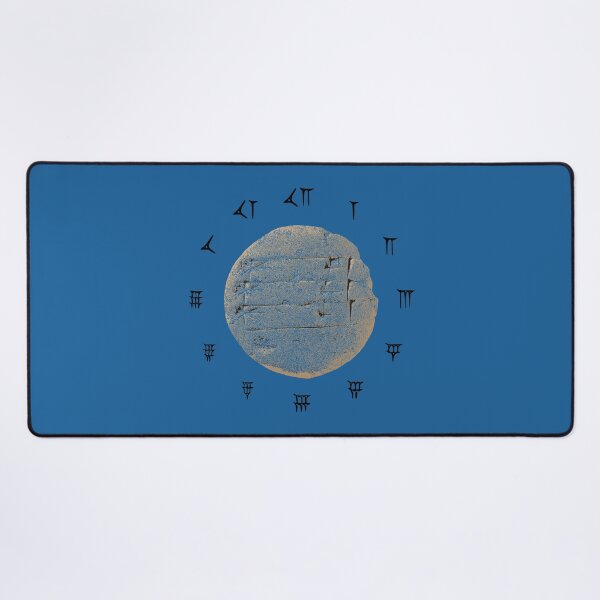 Item preview, Babylonian Tablet (black horizontal - available in other designs) designed and sold by MarkArtDesignUK.