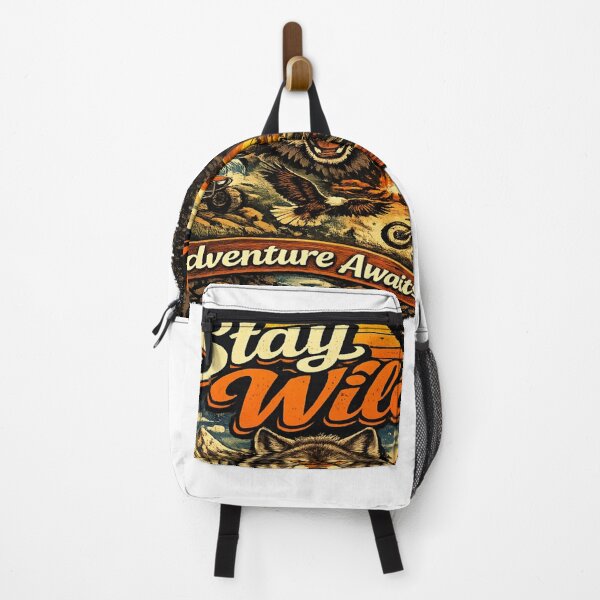 Item preview, stay wild adventure awaits designed and sold by TeesNTatts.