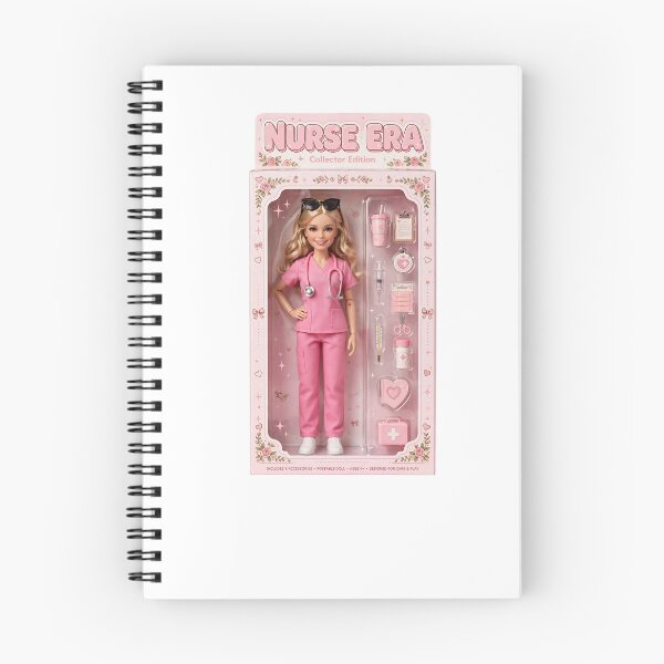 Item preview, Nurse Era Collector Edition Doll Barbiecore Pink Scrubs Nurse Gift designed and sold by Neurospicy Trolls.