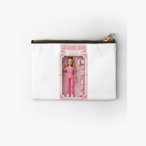 Item preview, Nurse Era Collector Edition Doll Barbiecore Pink Scrubs Nurse Gift designed and sold by Neurospicy Trolls.