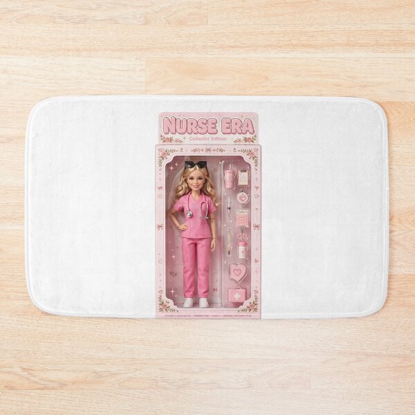 Item preview, Nurse Era Collector Edition Doll Barbiecore Pink Scrubs Nurse Gift designed and sold by Neurospicy Trolls.