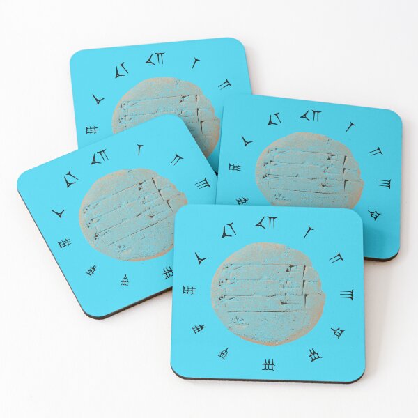 Item preview, Babylonian Tablet (black radial - available in other designs) designed and sold by MarkArtDesignUK.