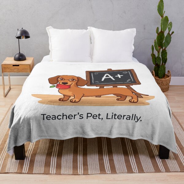 Item preview, Dachshund Teacher Gift A Plus Classroom Design designed and sold by jgoteiner.