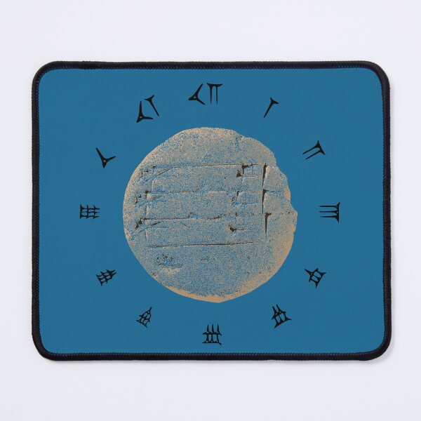 Item preview, Babylonian Tablet (black radial - available in other designs) designed and sold by MarkArtDesignUK.