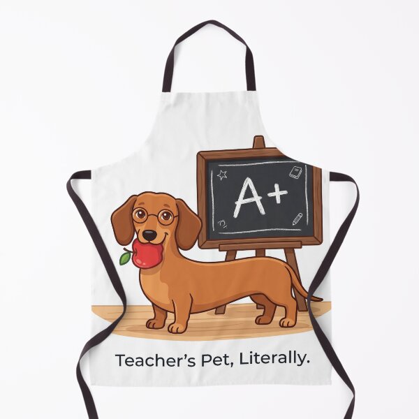 Artikelvorschau, Dackel-Lehrergeschenk A Plus Klassenzimmerdesign entworfen und verkauft von jgoteiner.
