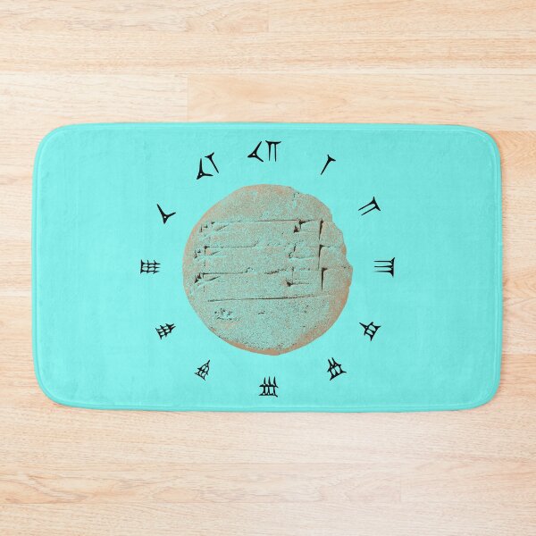 Item preview, Babylonian Tablet (black radial - available in other designs) designed and sold by MarkArtDesignUK.