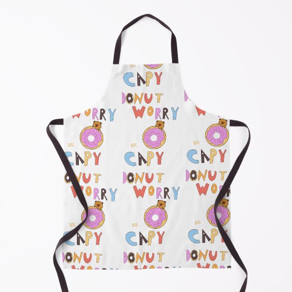 Item preview, Donut Worry Be Capy designed and sold by CreativeArts17.