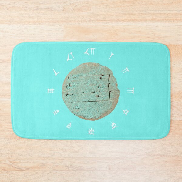 Item preview, Babylonian Tablet (white radial - available in other designs) designed and sold by MarkArtDesignUK.