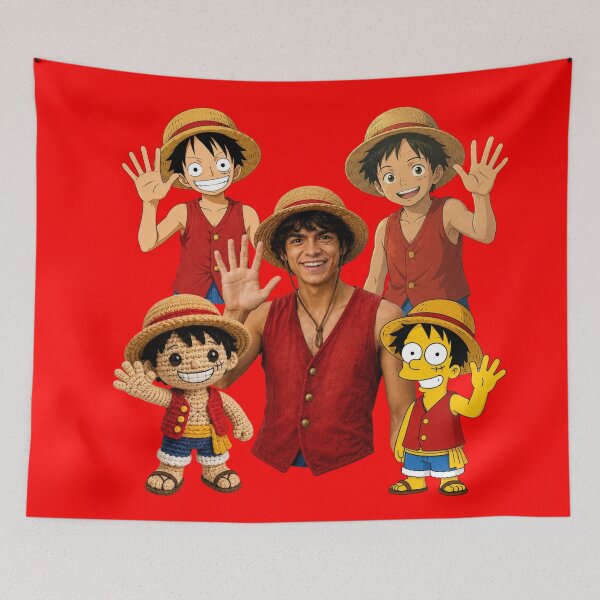 Item preview, The Many Styles of the Straw Hat Captain designed and sold by ChaosModeArt.