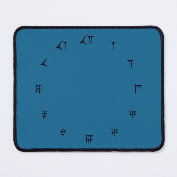 Item preview, Babylonian Numerals (black horizontal - available in other designs) designed and sold by MarkArtDesignUK.