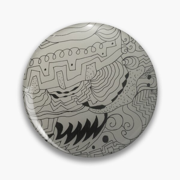 Item preview, Pen and Ink Zentangle full page rectangle designed and sold by Mind-Unraveled.