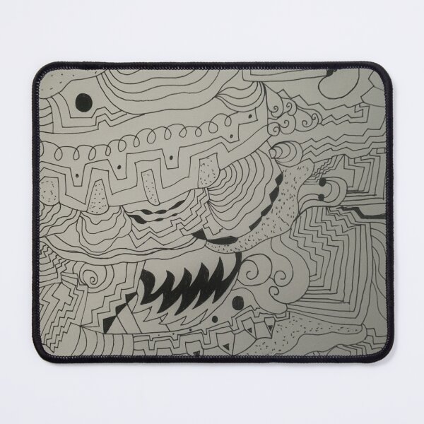 Item preview, Pen and Ink Zentangle full page rectangle designed and sold by Mind-Unraveled.