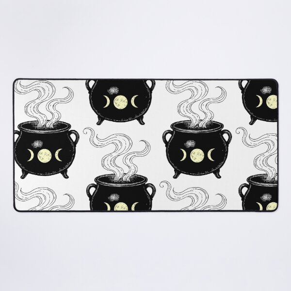 Item preview, Moonlit Witch Cauldron | Magical Potion Illustration designed and sold by Marianarcezar.