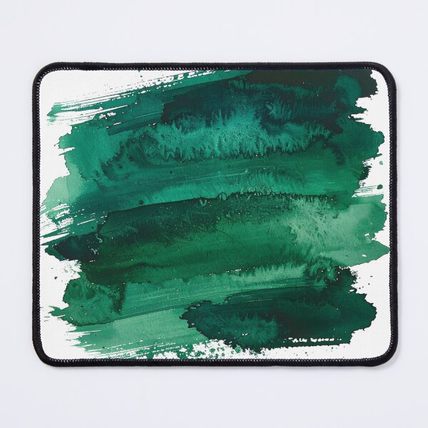 Item preview, Abstract Classic Green Watercolor Brush designed and sold by BetweenForms.