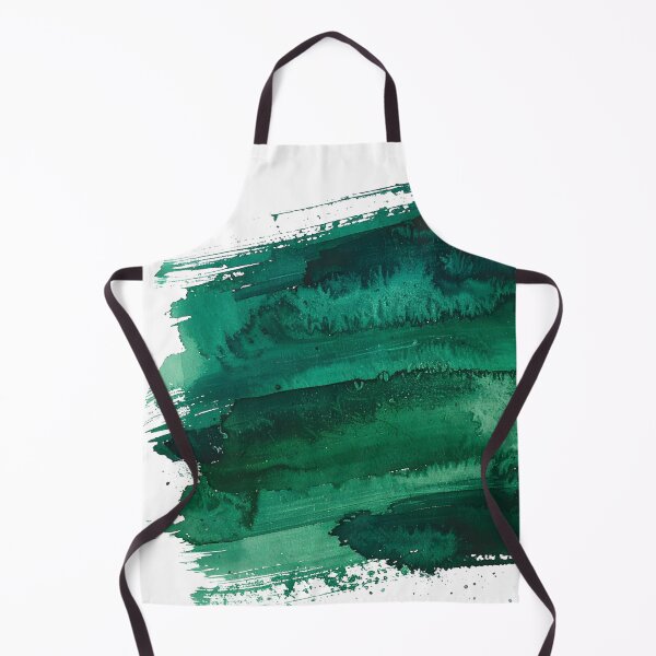 Item preview, Abstract Classic Green Watercolor Brush  designed and sold by BetweenForms.