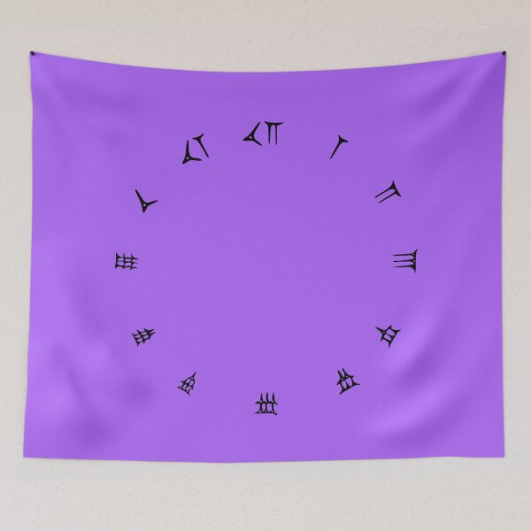Item preview, Babylonian Numerals (black radial - available in other designs) designed and sold by MarkArtDesignUK.
