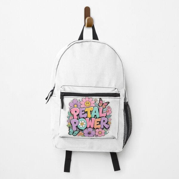 Item preview, PETAL POWER Graffiti Sticker PNG | Colorful Floral Typography | Cute Spring Flower Vinyl Decal for Laptop, Journal & Water Bottle designed and sold by Stylestickers55.