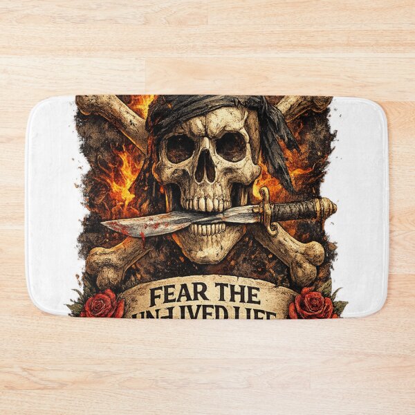 Item preview, Fearless spirit skull designed and sold by urbanshop7.